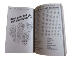The Golden Girls (25) Word Search, Quips, Quotes and Coloring Book 🆕🆓 Shipping