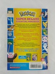 📖 Pokémon Super Deluxe Essential Handbook 2018 Scholastic 496 Pages EUC