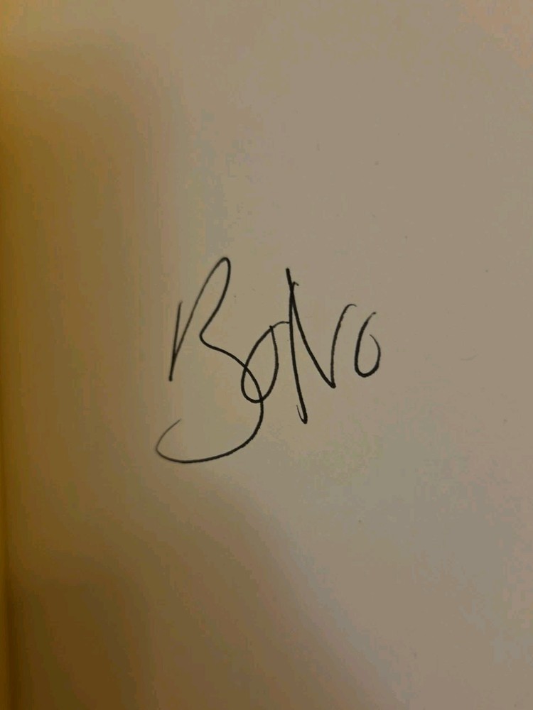 BONO SIGNED Surrender Memoir First Ed Autographed Hardcover Book U2 IN-HAND 🆕✅