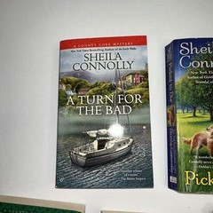 Lot of 5 (4 County Cork Mystery Series Books) & Picked To Die by Sheila Connolly