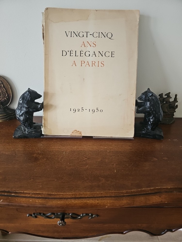 VINGT-CINQ ANS D’ELEGANCE A PARIS 1925-1050 Rochas Marcel Fashion Photography