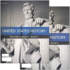 BJU Press United States History TEACHER’s…, BJU Press