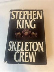 STEPHEN KING’S SKELETON CREW First Edition 1985 Putnam HCDJ Bad Binding See Pic