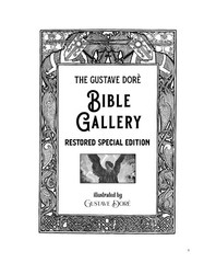 The Gustave Doré Bible Gallery: Restored Special Edition *NEW BOOK*