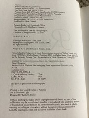 *Signed* A New World of Taste: Recipes 1-2-3 by Rozanne Gold (1996, HCDJ + Slip)