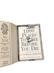 1000 Places to See Before You Die by Patricia Schultz Paperback Travel Guide