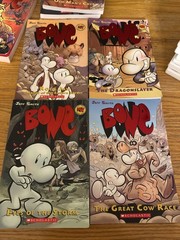 Lot 8 Jeff Smith Volumes 2-8 Bone Comic Series Graphix Scholastic Books Graphic+