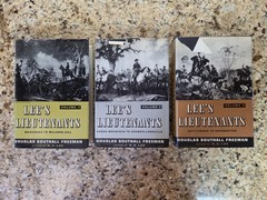 Lee’s Lieutenants Douglas Southall Freeman 3 Volume Set Civil War Robert E Lee