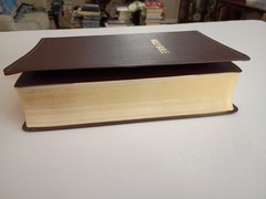 Giant Print Handy Size Bilbe NASB Amg 2011 Burgandy Imitation Leather 1977 ED