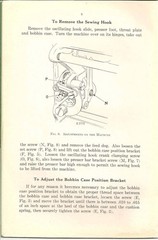 SINGER 66 TIMING & ADJUSTING MANUAL – WIRE-LOCK BIND – TOUGH JACKET – FULL COLOR