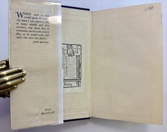Milton’s Prose – World’s Classics #293 Oxford Univ Press 1931 – Original Jacket