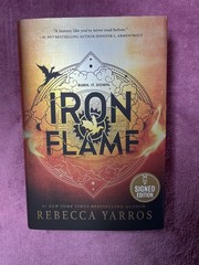 HAND SIGNED UNREAD Iron Flame Standard Edition Hand Signed By Rebecca Yarros New