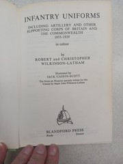 nfantry Uniforms, Including Artillery and Other Supporting Corps