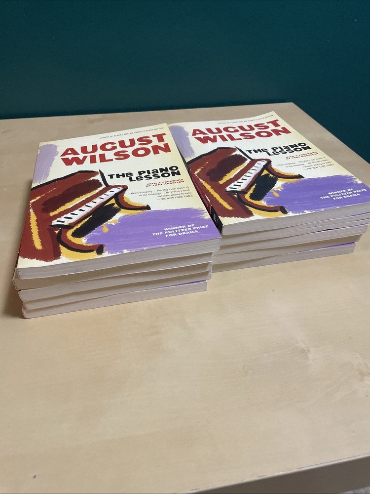 The Piano Lesson by August Wilson – Bulk Lot of 10 Books (Teacher/Classroom Set)