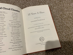 12 YEARS A SLAVE by Solomon Northup – RARE 2014 Leatherette Cover – Canterbury!