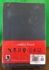 New „The Umbrella Academy” Blank Leather Bound Journal with Pocket 192 Pages