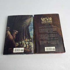 Gregor 2 Book Lot Suzanne Collins HC EX lib