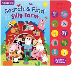 Search and Find Silly Farm – 10 Button Sound Board Book for Toddlers and C…