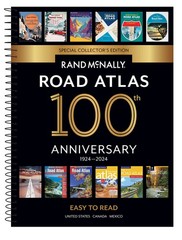 Rand McNally 2024 Midsize Easy to Read – 100th Anniversary Collector’s Edi…