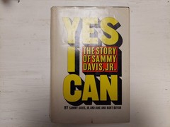 YES I CAN-The Story of SAMMY DAVIS, Jr.-Memoir- 1965 HC w/DJ!