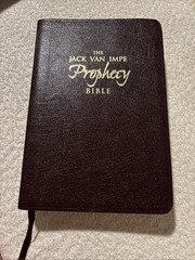 The Jack Van Impe Prophecy Bible King James Version Red Letter Edition Leather