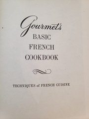 Gourmet’s Basic French Cookbook Louis Diat 1961 Hardcover Illustrated AS-IS