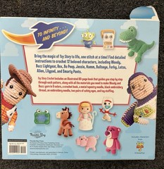 Disney Pixar Toy Story Crochet Kit by Thunder Bay Press Like New