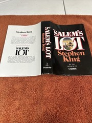 Salem’s Lot By Stephen King Hardcover 1975 Doubleday Vintage Book Club Ed. 9.5”
