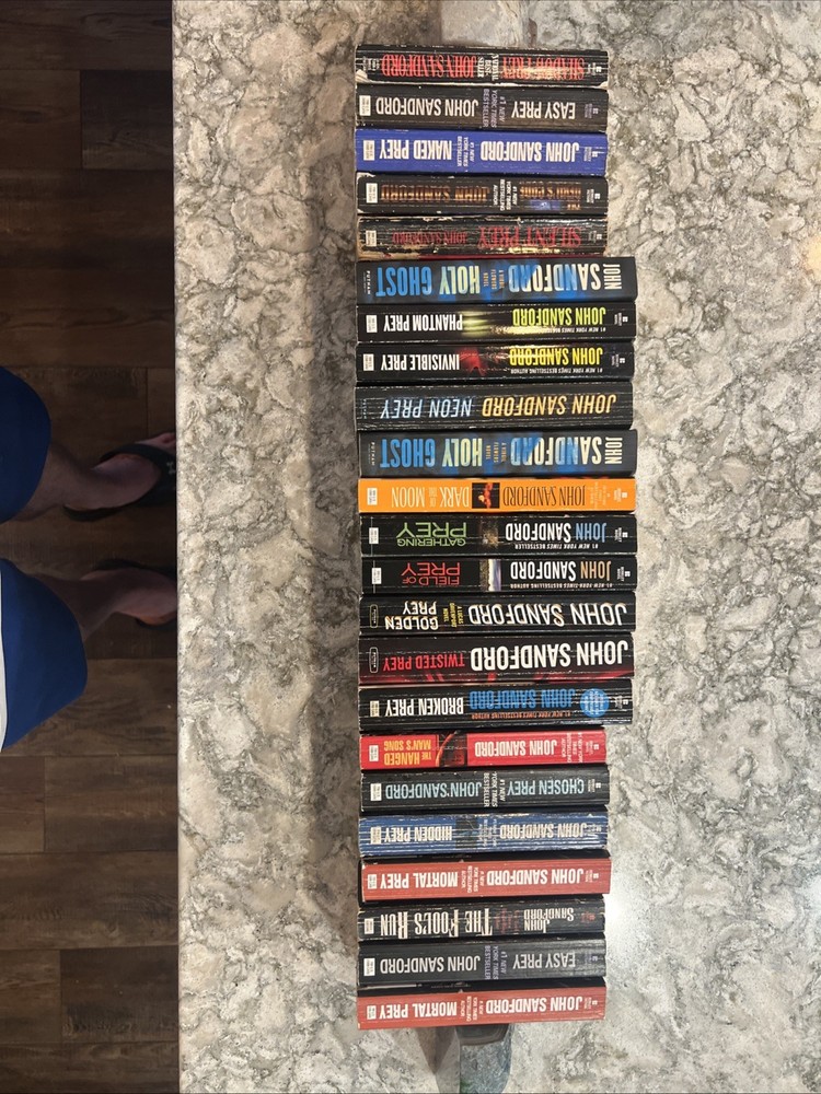 Lot of 23 John Sandford Assorted Paperback Books