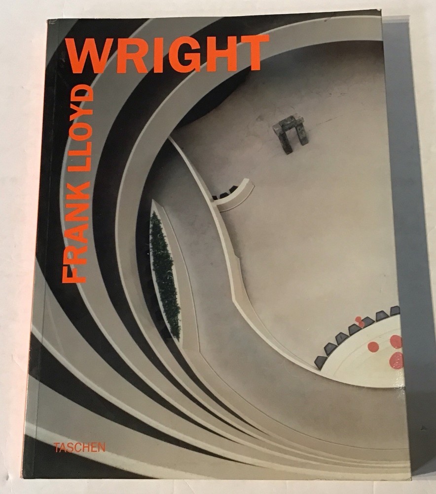 Frank Lloyd Wright Architecture Photo Book 1893-1991 Hardcover 175 Pages
