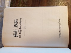 Zondervan Holy Bible 1611 King James Version (KJV) Hardcover 400th Anniv