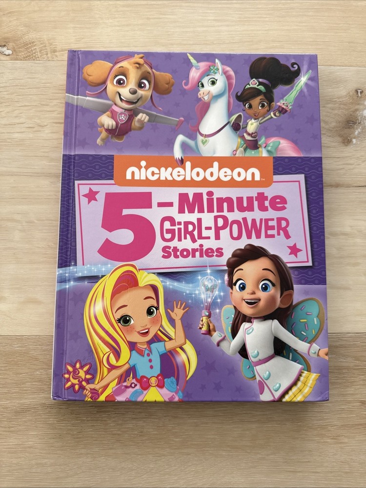 Nickelodeon 5-Minute Girl Power Stories Hardcover Kids Picture Book 160 Pages