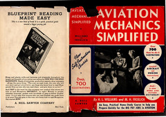 Aviation Mechanics Simplified by Williams & Froelich 1943 HC/DJ 576 pages WWII