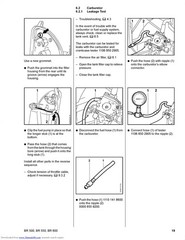 STIHL BR 500 550 600 Backpack Blower Service Manual 2009 – WIRE BOUND – COVERS