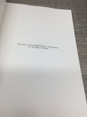 Morpheus 1982 Heidelberg College First Edition First Printing Literary Magazine