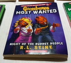 Vintage Goosebumps RL Stine Book Lot of 7 From 90s- 2000s Paperbacks
