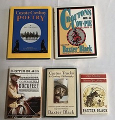 5 BAXTER BLACK Books 4 Hardcover With Dust Jackets 1 Trade Paperback