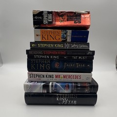 Stephen King Horror Novel Lot of 9 30th Anniversary Ed The Stand The Mist + More
