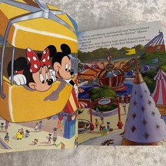 Vintage 1997 A Little Golden Book Mickey’s Walt Disney World Adventure Excellent