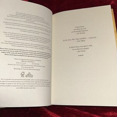 Harry Potter and the Cursed Child Parts One & Two Special Rehearsal Edition HC
