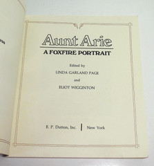 Aunt Arie Foxfire FIRST Southern Appalachian Homesteading Woman Shares Her Life