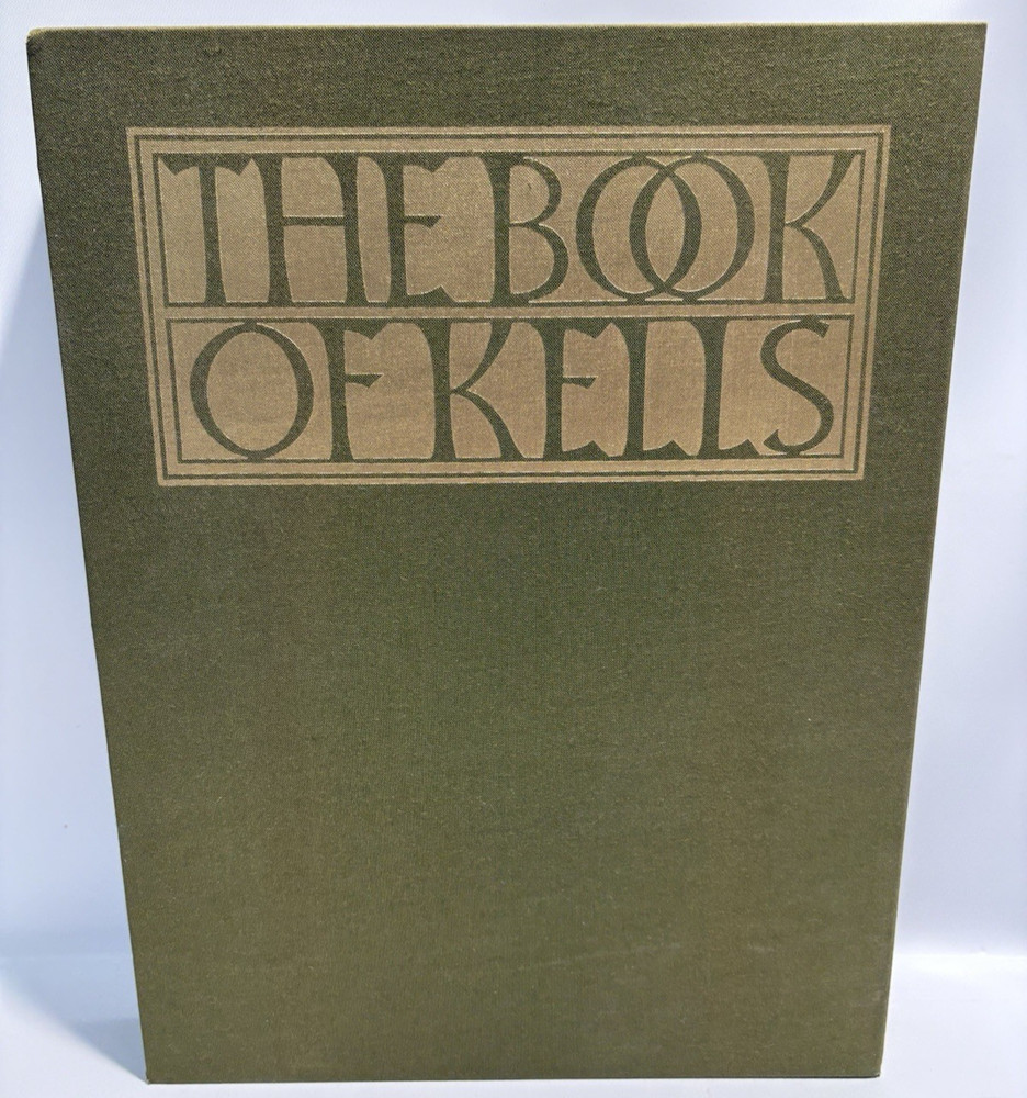 The Book of Kells Francoise Henry, w/Slipcase, 1974 First American Edition