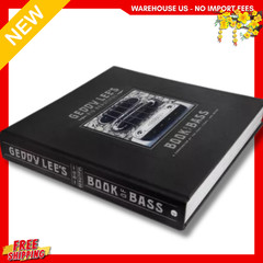 NEW Geddy Lee’s Big Beautiful Book of Bass Hardcover, 9780062747839, FREESHIP