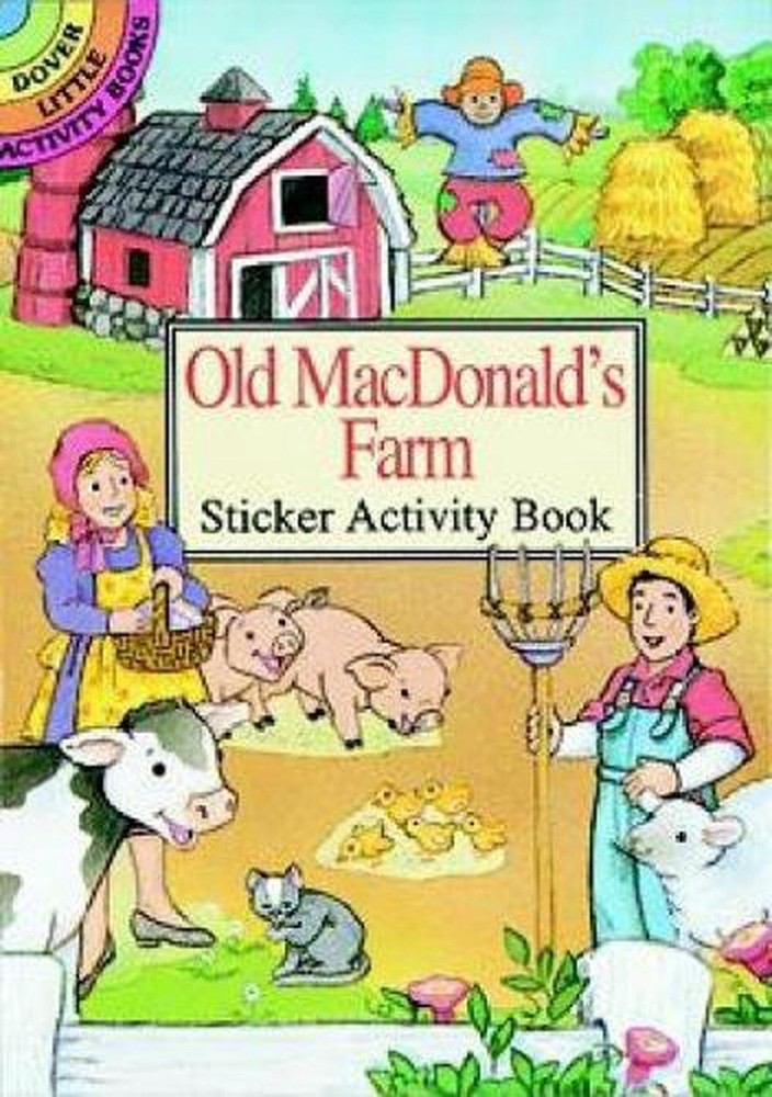 Old MacDonald’s Farm Sticker Activity Book by Cathy Beylon (English) Paperback B