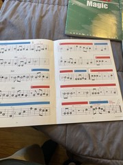 Lowrey Magic Organ Keyboard Class Music Books 1-4 Green & Blue Series Set of 6