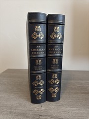 An American Dilemma Volumes 1 & 2 Gunnar Myrdal Easton Press 1993 Collector’s Ed