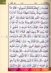 Tajweed Holy Quran in Subcontinent (Indian) Script