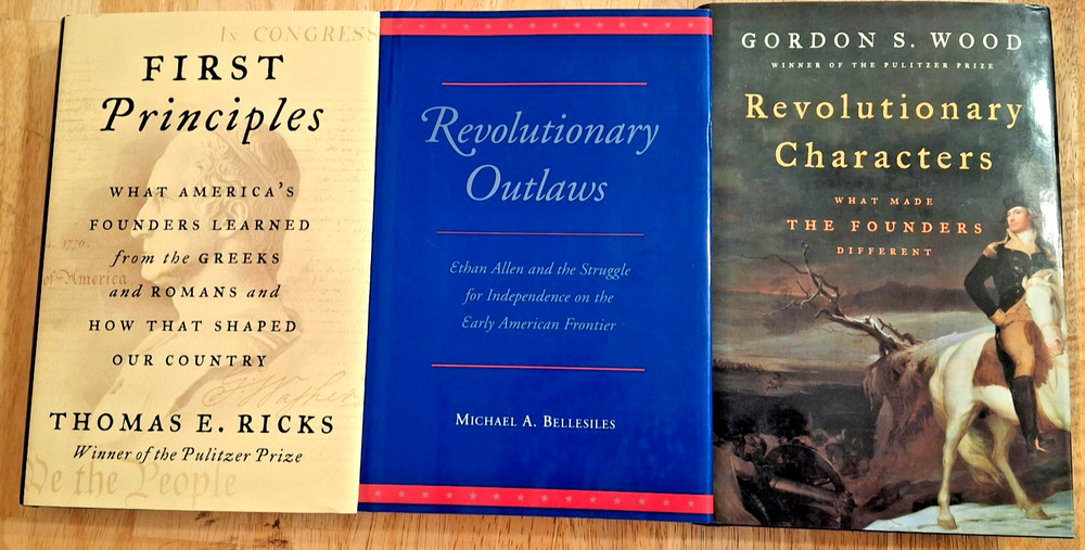 LOT/ AMERICANA : 3 TITLES AS PICTURED-VARIOUS AUTHORS-ALL FINE HARDCOVER