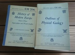 1940s Antique US Armed Forces Dept Education Manual WW2 ERA Book