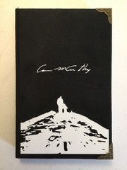 The Road, Cormac McCarthy, Hand Bound in Suede, Deluxe Hardcover Edition